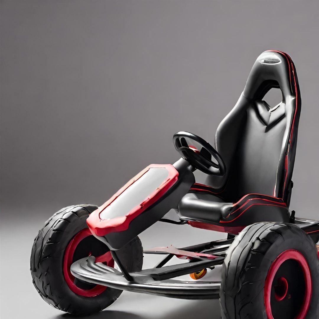 Sleek All-Terrain Go-Kart